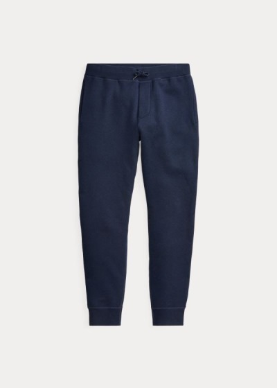 Pantalones Ralph Lauren Hombre Azul Marino - Cotton-Blend-Fleece - IQJWZ5791